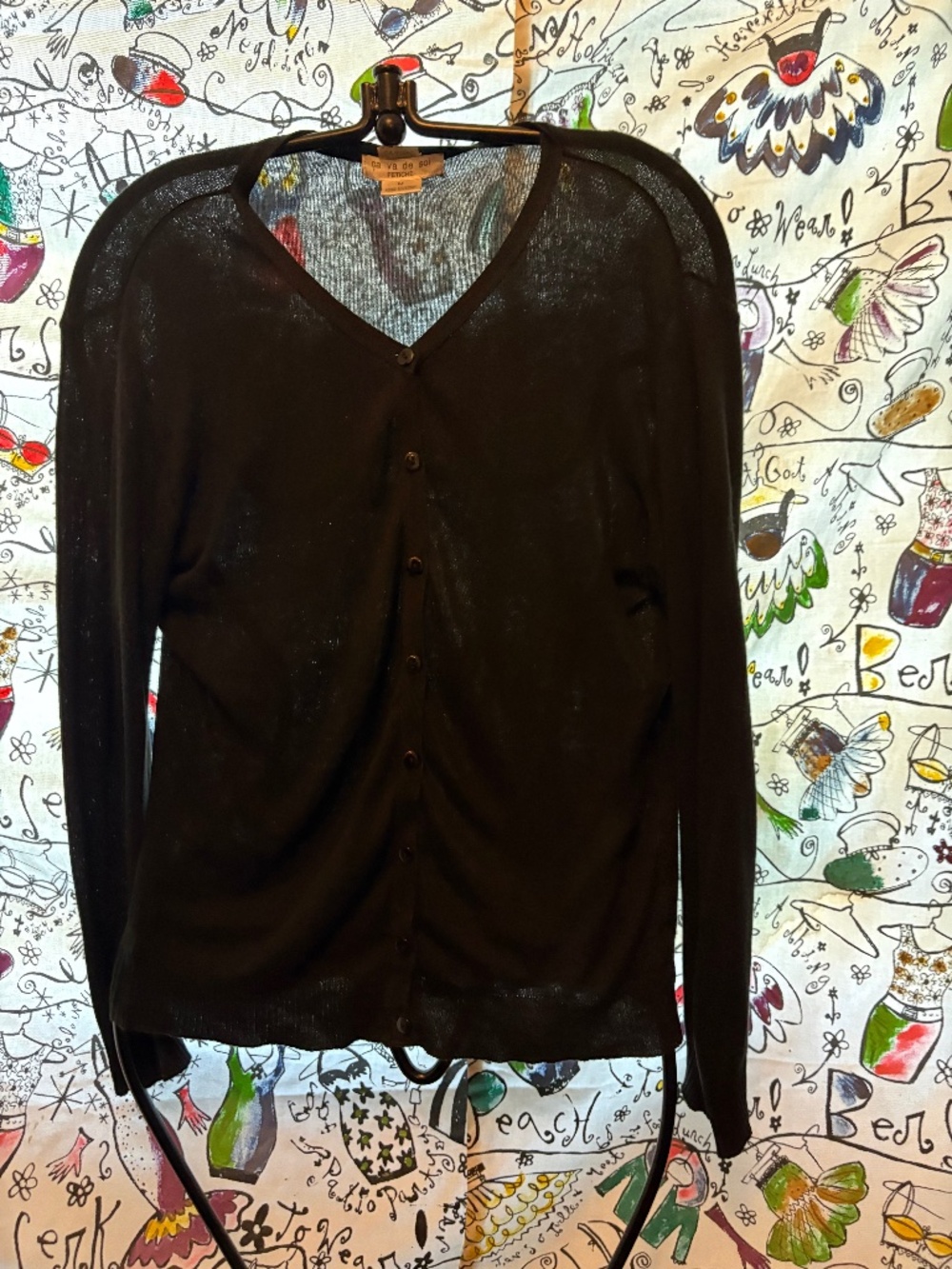 Vintage 100% cotton cardigan